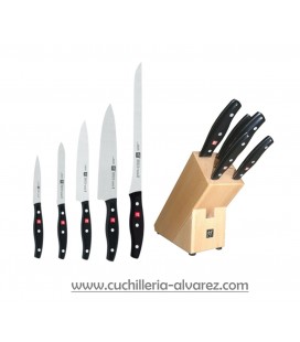 Juego de cuchillos ZWILLING TWIN POLLUX  30786-600 6 piezas.