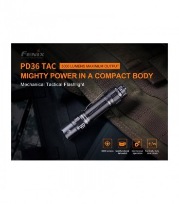 Linterna Fenix PD36R-PRO 2800 lúmens