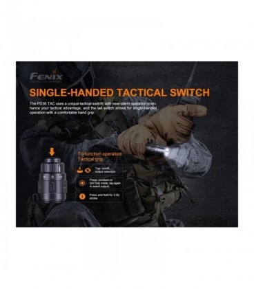Linterna Fenix PD36R-PRO 2800 lúmens