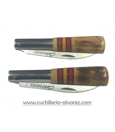Navaja taramundi 384-2 Bandera España