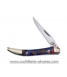 Navaja Hen & Rooster Toothpick Red Pick Bone HR961RPB