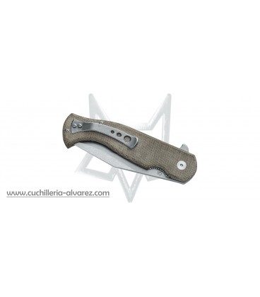 Navaja FOX EASTWOOD TIGER GREEN MICARTA FX-524-G