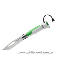 Opinel Nº8 OUTDOOR FLUO VERT