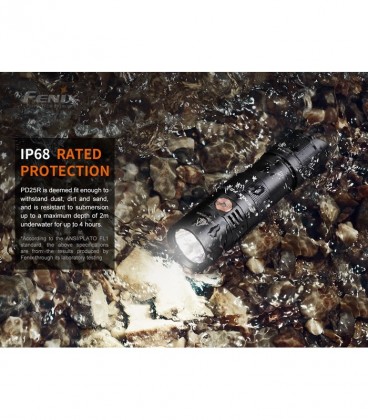Linterna Fenix PD25R  800 lúmens (Recargable)