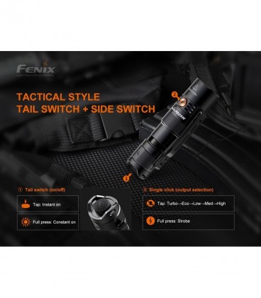 Linterna Fenix PD25R  800 lúmens (Recargable)