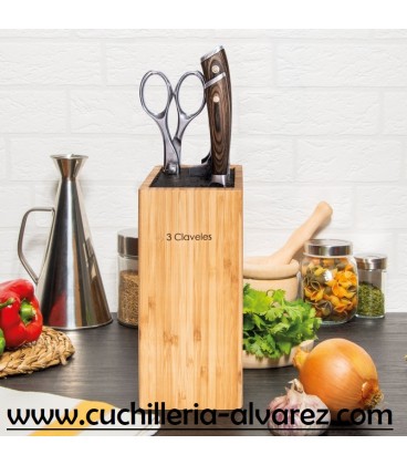 Taco/Soporte Universal Bambu 3 Claveles 01747