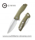 CIVIVI BAKLASH 801A Linerlock Green G10