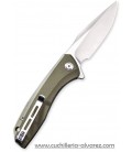 CIVIVI BAKLASH 801A Linerlock Green G10