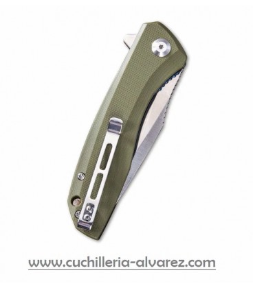 CIVIVI BAKLASH 801A Linerlock Green G10