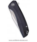 CIVIVI BAKLASH 801C Linerlock Black G10