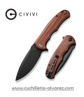 CIVIVI PRAXIS 803H Flipper Knife Wood Handle