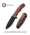 CIVIVI PRAXIS 801H Flipper Knife Wood Handle