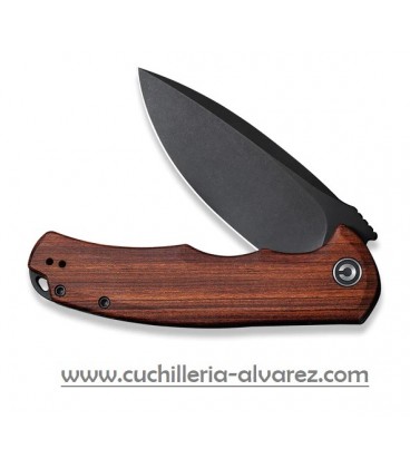 CIVIVI PRAXIS 801H Flipper Knife Wood Handle