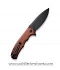 CIVIVI PRAXIS 801H Flipper Knife Wood Handle