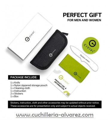 CIVIVI THUG 2 Linerlock Micarta CIVC20028C3