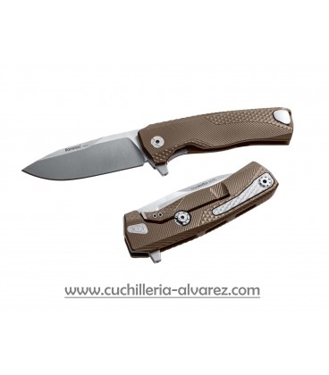 Navaja Lionsteel ROK B TITANIUM BRONZO