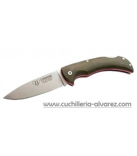 Navaja Cudeman ATHENEA 345-F micarta verde