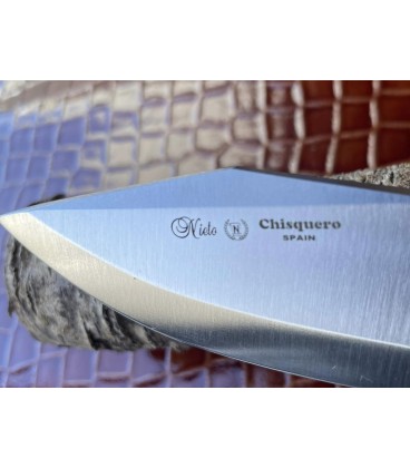Cuchillo Nieto CHISQUERO Micarta negra 1045-M