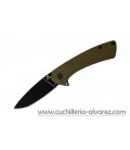 Buck ONSET Framelock G10 Green 040BRS