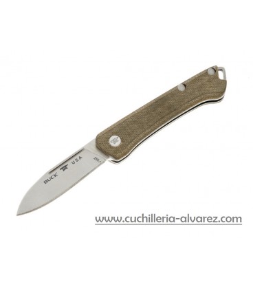 Buck SAUNTER Drop Point Green 250GRS