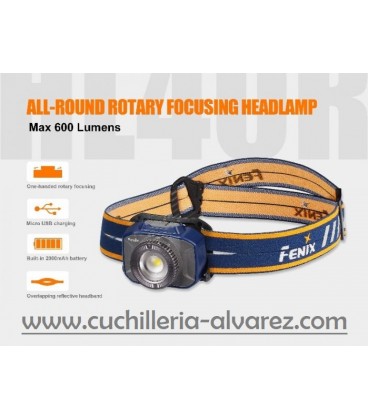 Frontal FENIX  HL-40R-N 600 Lumens