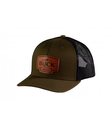 Gorra BUCK Leather Logo Patch Cap 89160