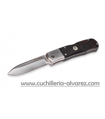 Navaja TAXUS KNIVES GENTLEMAN RWL34 GRANADILLO