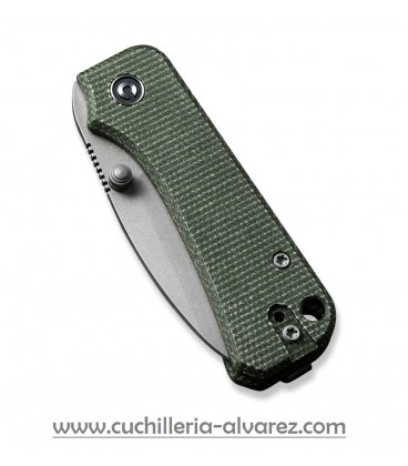CIVIVI BABY Banter Linerlock Green Micarta CIVC19068SB-1