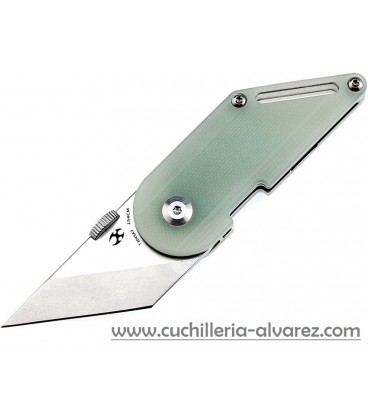 Navaja Kansept Knives Pinkerton Dash Linerlock Jade KT3045A2