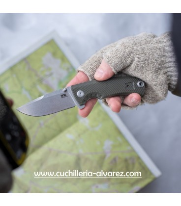 Navaja SOG TELLUS ATK - OLIVE  SOG11060143