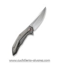 Navaja We Knife Merata Framelock Gray Ti 22008A2