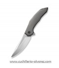 Navaja We Knife Merata Framelock Gray Ti 22008A2