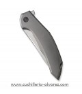 Navaja We Knife Merata Framelock Gray Ti 22008A2