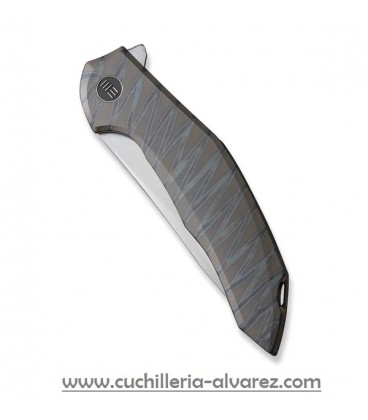 Navaja We Knife Merata Flipper Knife Titanium 22008A3