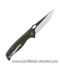 QSP Knife Gavial Linerlock G10 Green QS126B