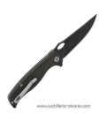 QSP Knife Gavial Linerlock Micarta marron QS126D2