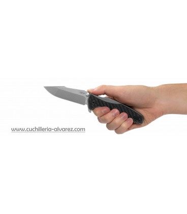 Navaja Zero Tolerance Hinderer KVT Glow CF ZT0393GLCF