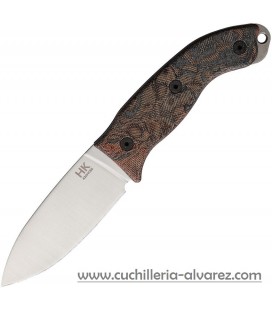 Cuchillo ONTARIO Hiking Knife Funda De Cuero ON8187