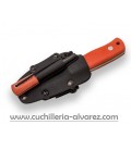 Cuchillo Joker erizo CN81-K NARANJA f. kidex + pedernal