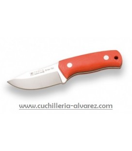 Cuchillo Joker erizo CN81-P NARANJA f. cuero + pedernal