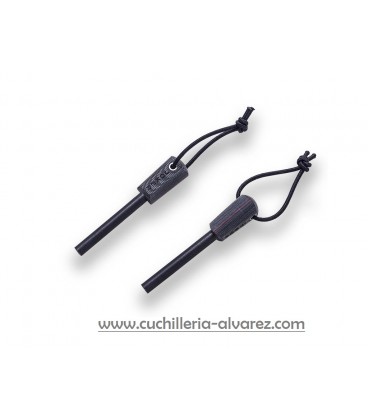 Cuchillo Joker erizo CM81-P NEGRO f. cuero + pedernal
