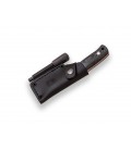 Cuchillo Joker erizo CM81-P NEGRO f. cuero + pedernal