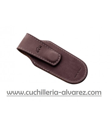 Funda LIONSTEEL piel marron con iman 900MK01 BR