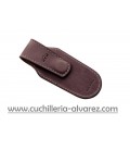 Funda LIONSTEEL piel marron con iman 900MK01 BR