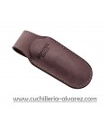 Funda LIONSTEEL piel marron con iman 900MK01 BR