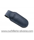 Funda LIONSTEEL piel negra con iman 900MK01 BL