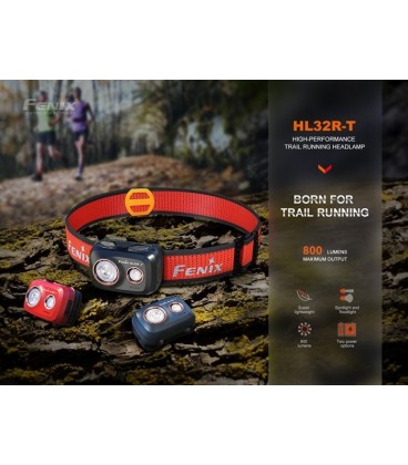 Frontal Fénix HL32R-T 800 Lúmenes recargable