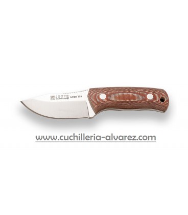 Cuchillo Joker Erizo CD81 micarta marron