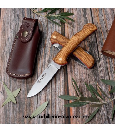 Navaja Cudeman  PANDORA Olivo con funda 388-LF