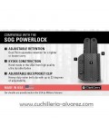 Funda KYDEX SOG Powerlock patron fibra de carbono CLP080